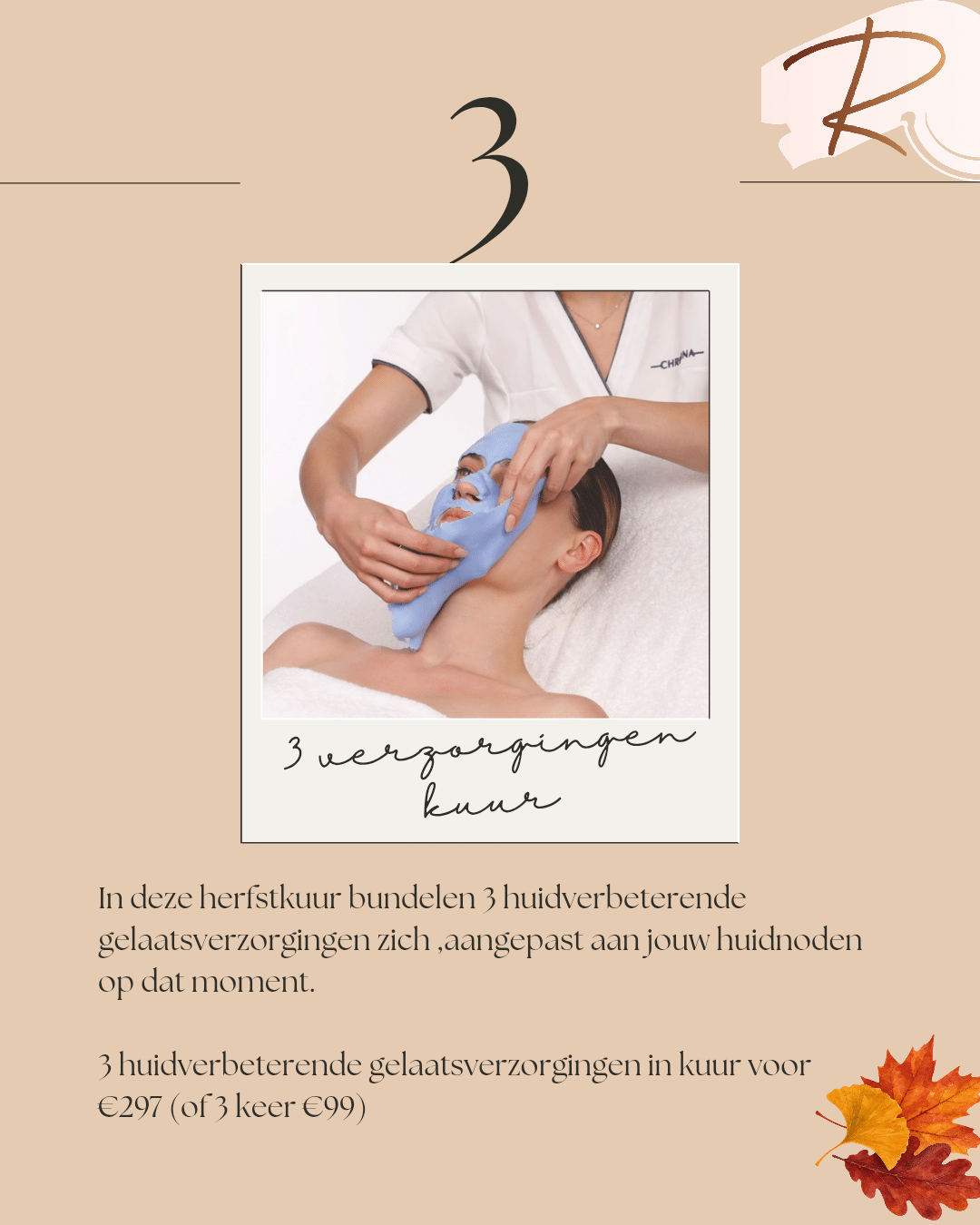 3 gelaatsverzorgingen in kuurvorm om zo uw huid te verbeteren